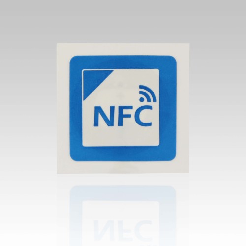 etiqueta engomada de 25x25mm tipo imprimible 2 Ntag203 NFCSuave etiqueta NFC
