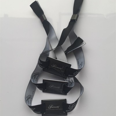 PVC + resina epossidica Topaz 512 Chip NFC tessuto braccialetto
