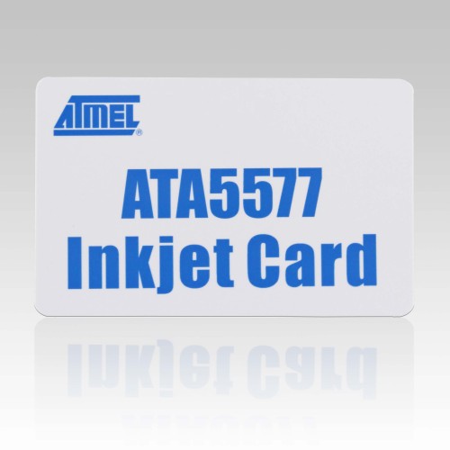 125 KHZ R/W T5577 Chip Inkjet printbare RFID-kort125KHZ RFID-INKJET kort