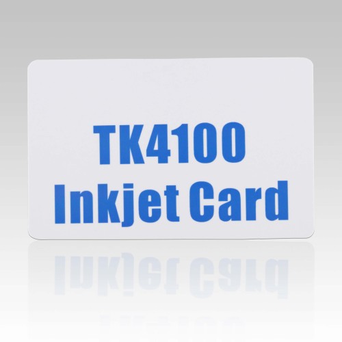 125KHZ TK4100 RFID Inkjet karet125KHZ RFID INKJET karet