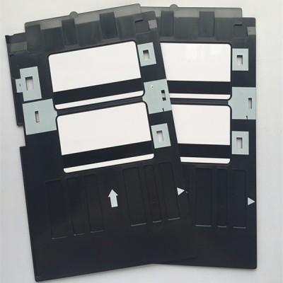 Hico tarja magnética cartão de ID de jato de tinta em branco com bandeja de cartão L800