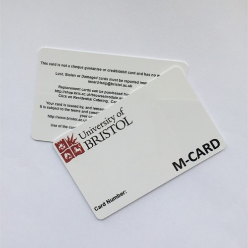 Hozzáférés ellenőrzés FM11RF08 1 k bájt RFID Smart kártyákNyomtatható NFC-kártya