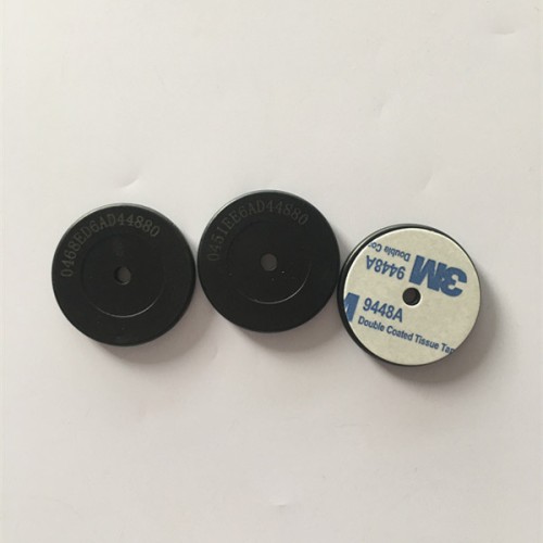 Tip 2 Ntag213 anti-Metal NFC vijak oznako z lepilomABS NFC disk oznako nalepke
