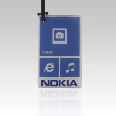 Skriv 2 Ntag203 Chip NFC epoxi Tag arbete för alla NFC Smart PhoneNFC epoxi Tag