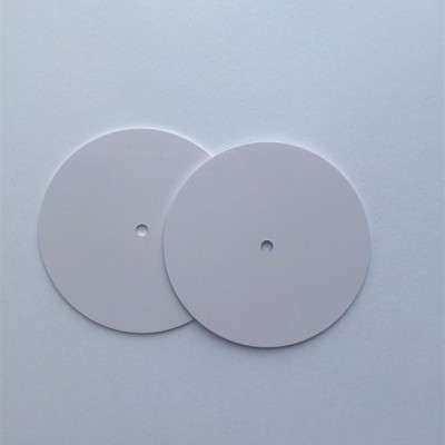 Cercle 30mm xip ultralleuger PVC dur cargol NFC etiqueta
