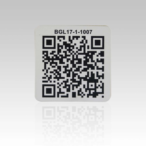 etiqueta engomada de 50x50mm Chip Ultralight QRCODE NFCSuave etiqueta NFC
