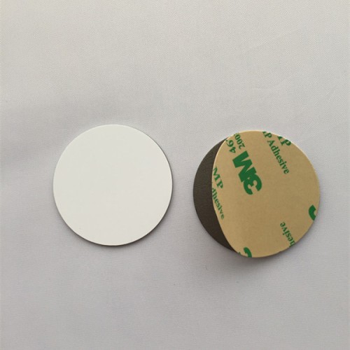 Dia40mm Ntag213 anti-metalls NFC adhesiuEn metalls NFC adhesiu