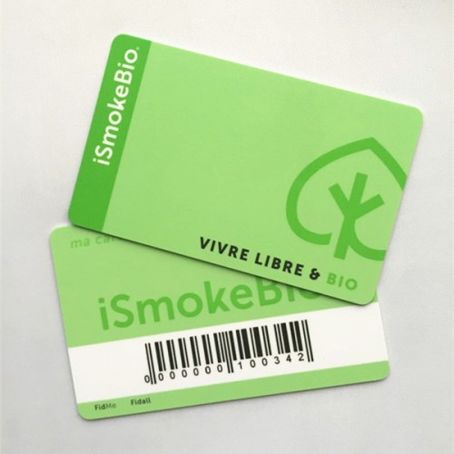 EAN13 Barcode Plastik-KundenkartenStandard-Kunststoff-Karten